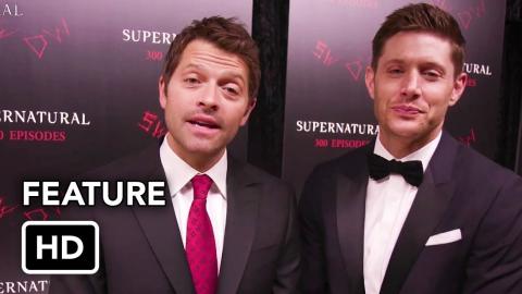 Supernatural Season 14 "300th Episode Party" Featurette (HD)