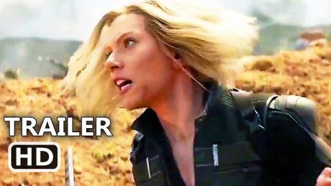 AVENGERS: INFINITY WAR "Black Widow in the Battle" New TV Spot Trailer (2018) Superhero Movie HD