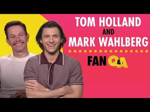 Tom Holland and Mark Wahlberg Answer Fan Questions