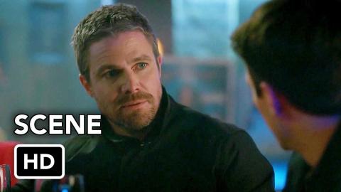The Flash 9x09 "Oliver and Barry" Bar Scene (HD) ft. Stephen Amell