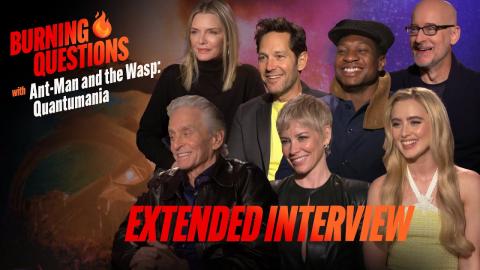 'Ant-Man and the Wasp: Quantumania' Cast Answer Burning Questions | Extended Interview