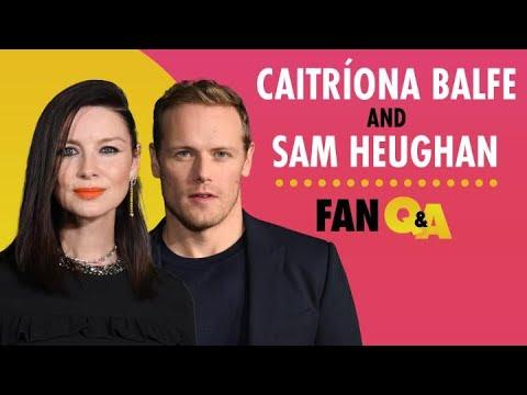 Sam Heughan and Caitríona Balfe Answer Your "Outlander" Fan Questions