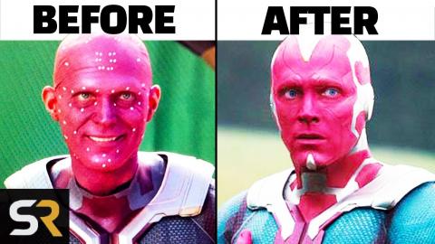 10 Superheroes Before And After CGI
