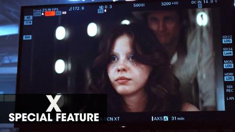 X (2022 Movie) Special Feature “Mia Goth” - Mia Goth, Brittany Snow