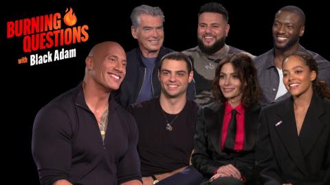 Burning Questions With Dwayne Johnson & The 'Black Adam' Cast