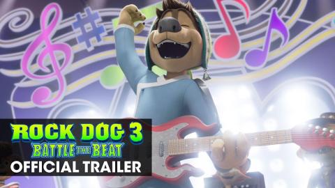 Rock Dog 3: Battle the Beat (2022 Movie) Official Trailer - Eddie Izzard, Andrew Francis