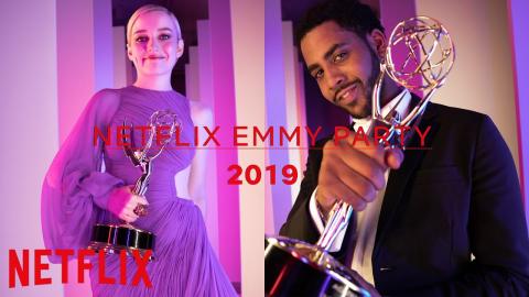 Jason Bateman, Jharrel Jerome, Julia Garner, Joey King, Tan France & More - Netflix Emmy Party 2019