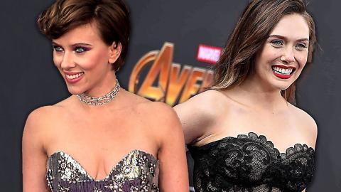 Scarlett Johansson & Elizabeth Olsen Are Stunning - AVENGERS Infinity War World Premiere