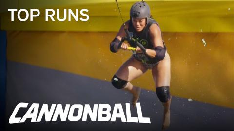 Cannonball | Gabriell's Impressive Speed Skimmer Attempt | Season 1 Episode 3 | on USA Network