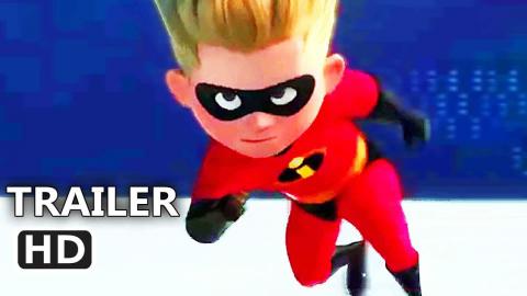 INCREDIBLES 2 ALL Clips Trailer (2018) Animation, Superhero Movie HD