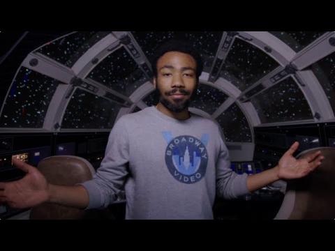 'Solo: A Star Wars Story' Millennium Falcon Tour with Donald Glover