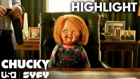 President Chucky? | Chucky (S3 E1) | SYFY & USA Network