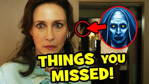 The CONJURING 3 Easter Eggs, The Nun & Annabelle Connections Explained!
