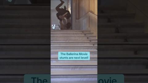 Is he okay? #BallerinaMovie  Stunt Team: Bruce Concepcion