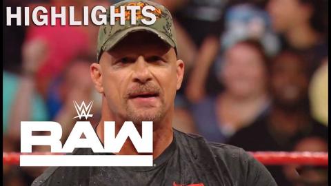 WWE Raw 7/22/2019 Highlight | Stone Cold Steve Austin Toasts Beers To Raw | on USA Network