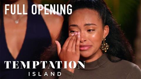Erica Cries At Bonfire And Questions Confidence [FULL OPENING] | Temptation Island | USA Network