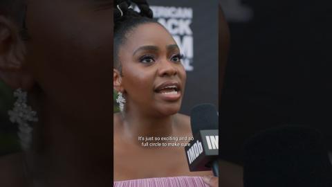 #Teyonahparris shares why festivals like #ABFF are important. #shorts