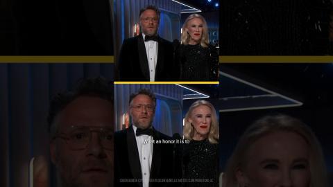 Moose Knuckles 2 was a masterpiece. #GoldenGlobes #SethRogen #CatherineOHara