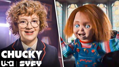 Bella Higginbotham Was “Underwhelmed” Until She Saw Chucky Move | Inside Chucky (S2 E2) | USA & SYFY