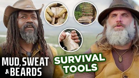 Donny and Ray Make DIY Primitive Survival Tools | Mud, Sweat & Beards (S1 E1) | USA Network