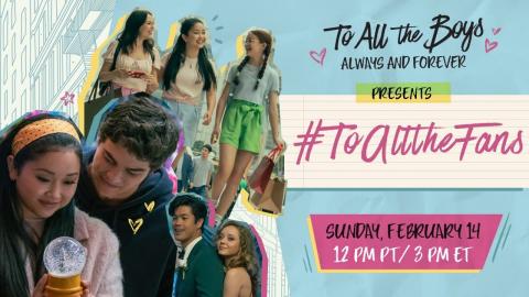 Lana Condor & Noah Centineo Share To All the Boys BTS, Fan Favs + MORE | #ToAllTheFans | Netflix