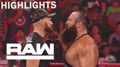 WWE Raw 10/8/2019 Highlight | Tyson Fury Vs. Braun Strowman | on USA Network