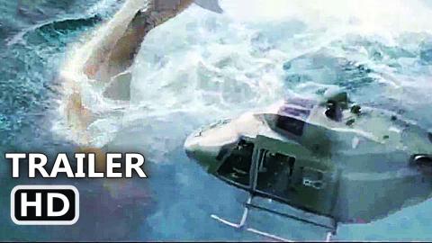 THE MEG "Megalodon Vs Helicopter" Trailer (NEW 2018) Jason Statham Shark Movie HD