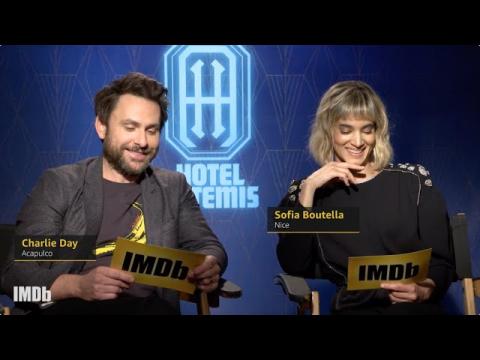 'Hotel Artemis' Stars Charlie Day and Sofia Boutella Answer Fan Questions