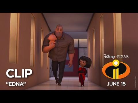 Incredibles 2 Clip - "Edna"