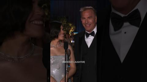 Ke(n)vin Costner #GoldenGlobes #Shorts #Barbie