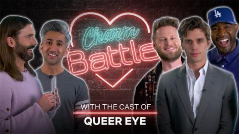 Queer Eye Hosts Try Out Cheesy Pick Up Lines | Charm Battle | Netflix