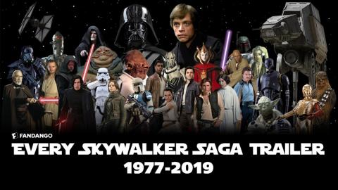 ALL Star Wars: Skywalker Saga Trailers (1977-2019) | Movieclips Trailers