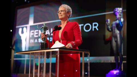Jamie Lee Curtis: Award Acceptance Speech | 29th Annual SAG Awards