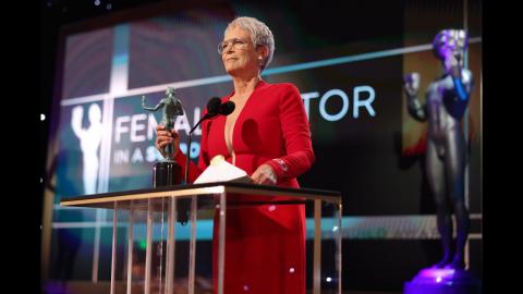 Jamie Lee Curtis: Award Acceptance Speech | 29th Annual SAG Awards