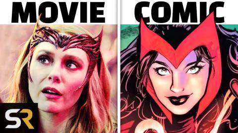 Everything They Changed About Scarlet Witch From The Comics