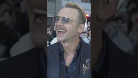 Simon Pegg is mission-ready! #MissionImpossible
