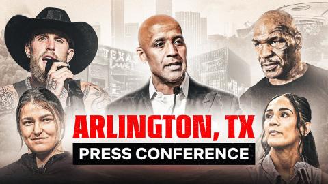 Netflix and MVP Present: Paul vs. Tyson & Taylor vs. Serrano Press Tour - Part II