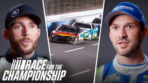 Ross Chastain STUNNED By Daniel Suárez at Coca-Cola 600 | Race For The Championship | USA Network