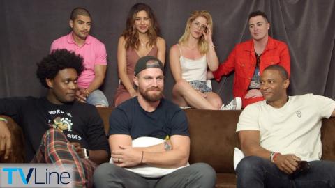 'Arrow' Cast Talks Season 7, Jaw-Dropping Premiere Moment | Comic-Con 2018 | TVLine