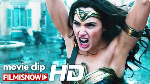 WONDER WOMAN Clip "No Man's Land Battle" (2017) Gal Gadot DCU Movie