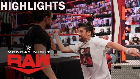 Bad Bunny Distracts The Miz To Earn Win For Damian Priest | WWE Raw Highlights 2/1/21 | USA Network