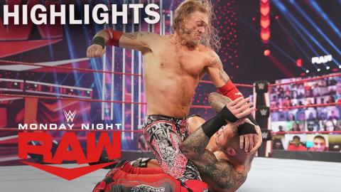 Edge Spears Orton After A Distraction From Alexa Bliss | WWE Raw 2/1/21 Highlights | USA Network