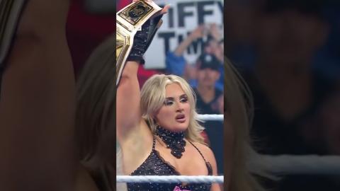 Watch Tiffany Stratton take down Roxanne Perez!! ???? #WWE #SmackDown