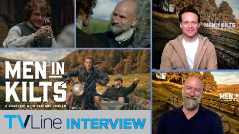'Outlander' Stars Sam Heughan & Graham McTavish Talk 'Men in Kilts'  | TVLine