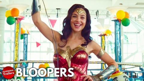 WONDER WOMAN 1984 Bloopers Gag Reel Compilation (2020) DC Superhero Movie