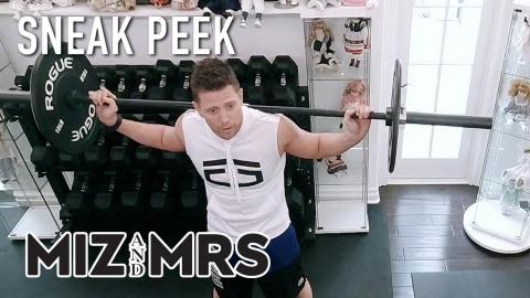 Miz & Mrs | Sneak Peek: The Treadmill Rips Maryse's Dress | Season 2 Episode 3 | on USA Network