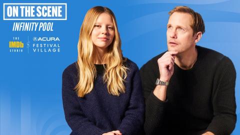 Mia Goth and Alexander Skarsgård Reveal What Scene Made Them Make 'Infinity Pool'