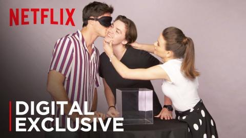 The Kissing Booth Cast Kisses A Hairless Cat & Other Weird Stuff | Kiss & Tell | Netflix