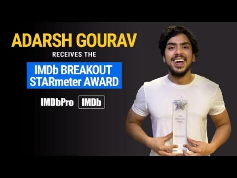 Adarsh Gourav Receives the IMDb Breakout STARmeter Award