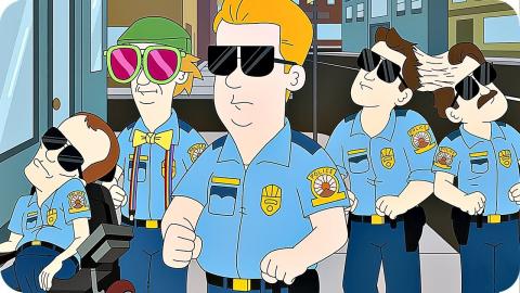 PARADISE PD Trailer Season 1 (2018) Netflix Animation Series